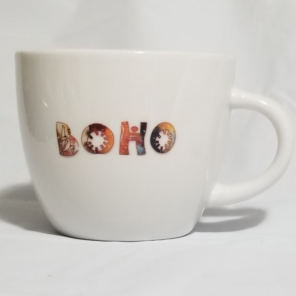 BoHo Dream Catcher Graphic 17oz Coffee Mug Stoneware Avesta Project 62 Mug - Picture 2 of 4